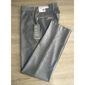Michael Kors Men's 30x32 Modern Fit Dress Pant Wool Stretch Gray Sharkskin NEW